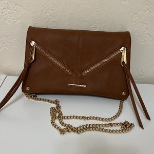 NWOT Rampage Golden Brown Crossbody Purse